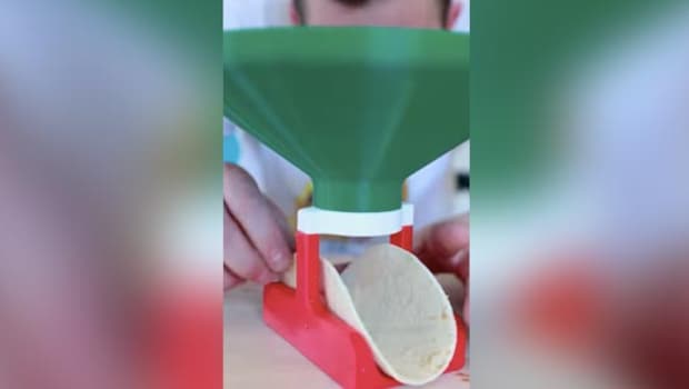 Viral Video: Man's 'Unnecessary Invention' Called 'The Food Funnel' Has Attracted Foodies