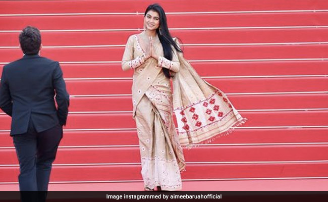 Cannes 2022: Actor-Filmmaker Aimee Baruah Wore <i>Mekhela Chador</i> For Her Big Red Carpet Debut
