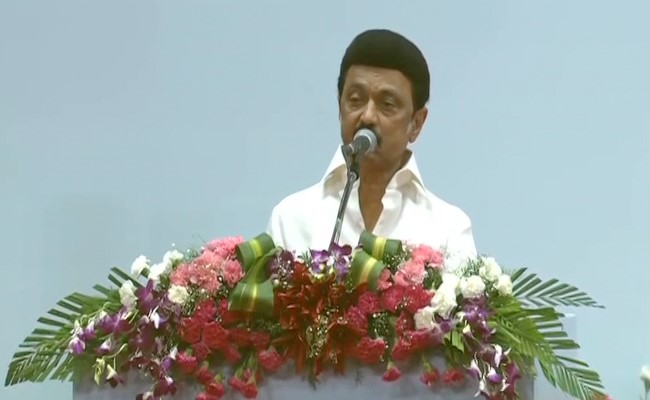 MK Stalin, With PM On Stage, Says Make Tamil Official Language Like Hindi
