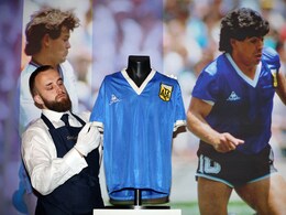Diego Maradona 'Hand Of God' Shirt To Go On Display During FIFA World Cup