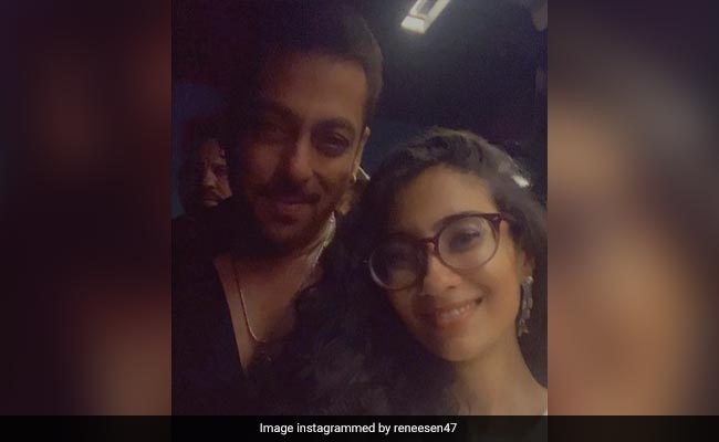 When Sushmita Sen's Daughter Renee Met Salman Khan At This Eid Party