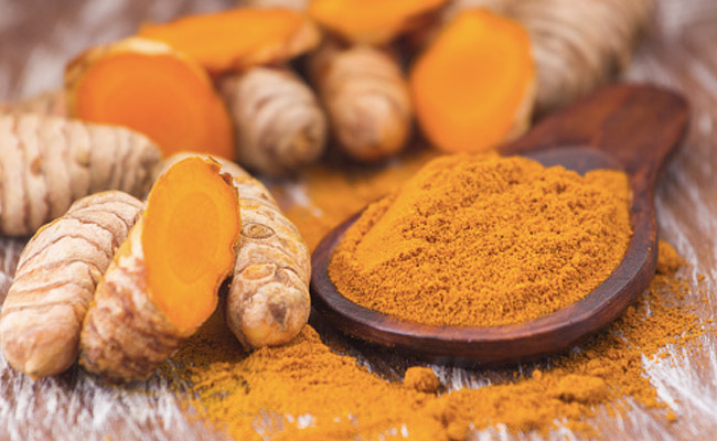 Turmeric or curcumin products provide therapeutic benefits for skin health