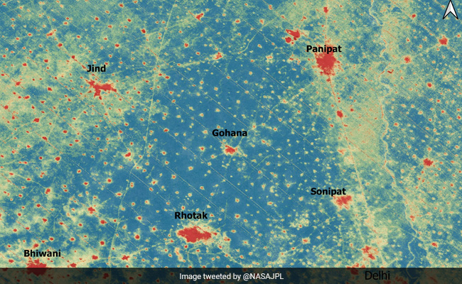 Extreme Temperatures Create "Heat Islands" Around Delhi, NASA Shares Pic