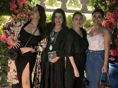 Inside Farah Khan, Huma Qureshi, Aditi And Patralekhaa's Girls' Night Out