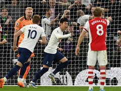 Premier League: Spurs Crush 10-Man Arsenal To Keep Top-Four Bid Alive