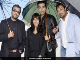 Cannes Throwback: Karan Johar, Zoya Akhtar, Anurag Kashyap And Dibakar Banerjee. Circa 2013 Cannes Throwback: Karan Johar, Zoya Akhtar, Anurag Kashyap And Dibakar Banerjee. Circa 2013