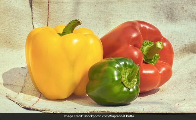Bell peppers are great source of vitamin C and help nourish the skin