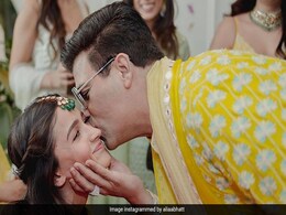 Alia Bhatt Wishes Karan Johar, 50 Today, With Wedding Throwback: "To The Man Who Is My Father" Alia Bhatt Wishes Karan Johar, 50 Today, With Wedding Throwback: "To The Man Who Is My Father"