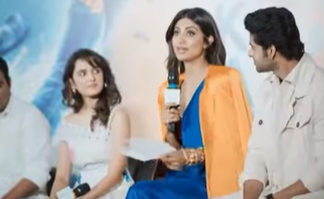 Abhimanyu Dassani Celebrates <i> Nikamma</i> Co-star Shilpa Shetty's Return To Big Screen