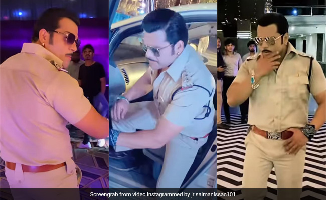 सलमान खान के हमशक्ल ने सोशल मीडिया पर मचाई धूम, दबंग स्टाइल में की एंट्री तो फैंस बोले- 'ये तो भाई की कॉपी है'