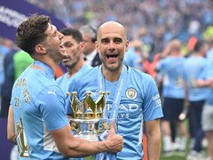 Pep Guardiola Hails 'Legends' As Manchester City Prepare To Party