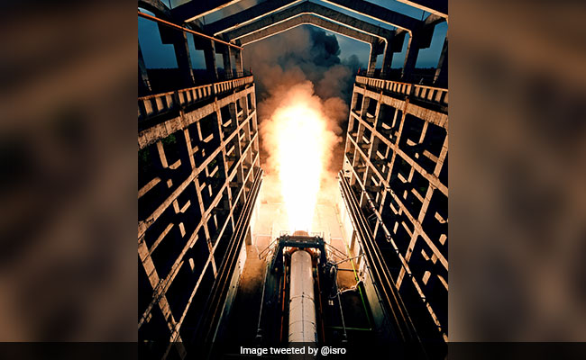 ISRO Successfully Tests Solid Rocket Booster For Gaganyaan Mission