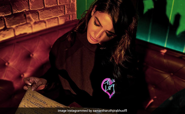 Samantha Ruth Prabhu Is A Foodie And We Have A Stunning Pic To Prove It