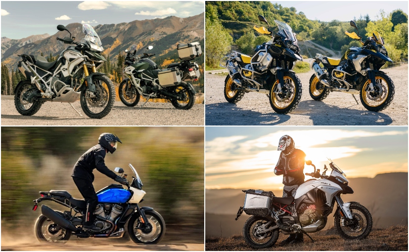 Triumph Tiger 1200 vs BMW R 1250 GS vs Harley-Davidson Pan America 1250 vs Ducati Multistrada V4: Price Comparison