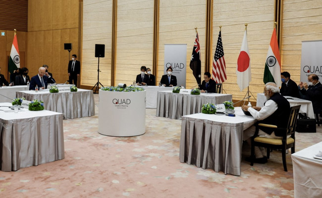 "Attempt To Change Status Quo By Force...": Quad's Veiled Attack At China