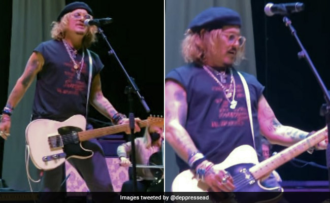Watch: Johnny Depp Gives Surprise Performance At UK Concert After Defamation Trial's Closing Arguments