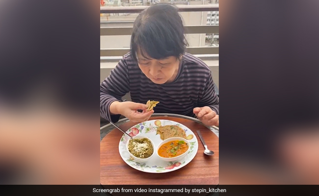 Japanese Woman Tastes 'Palak Paneer' For The First Time. Her Reaction