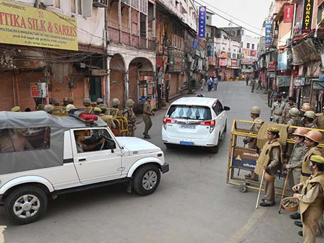 Amid Tight Security, Filming Resumes At Varanasi Mosque Complex On Day 2