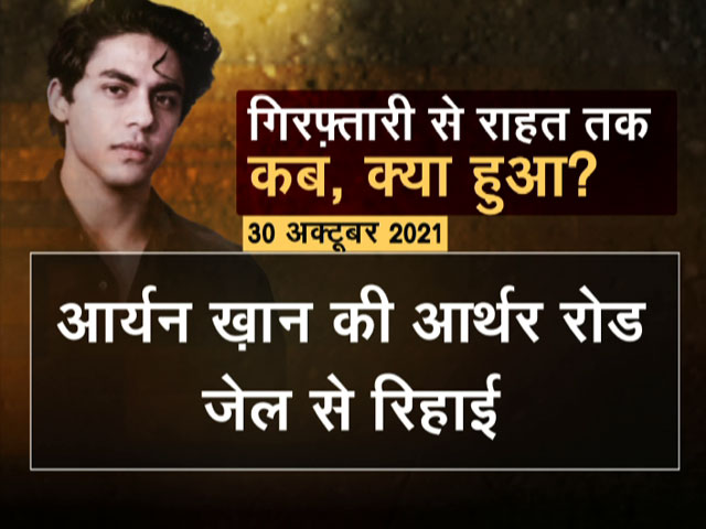 आर्यन खान केस गिरफ्तारी से राहत तक कब क्या, हुआ?