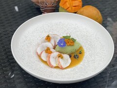 Poached Mango Lobster