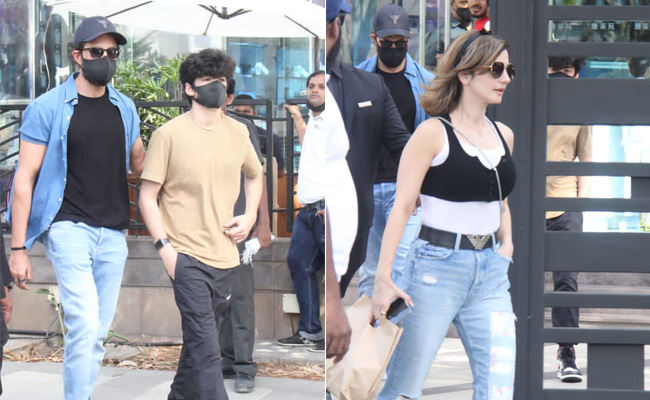 Hrithik Roshan And Ex-Wife Sussanne Khan Bond Over Lunch On Son Hridaan's Birthday