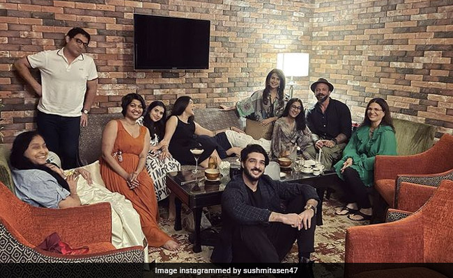 At Sushmita Sen's 28 Years Of Miss Universe Win Party, Ex-Boyfriend Rohman Shawl