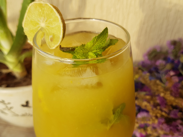 Mango Lemonade Recipe | How To Make Mango Lemonade