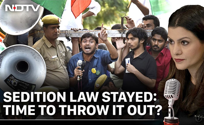 Sedition Law Stayed: Time To Throw It Out? - 'Hot Mic' With Nidhi Razdan