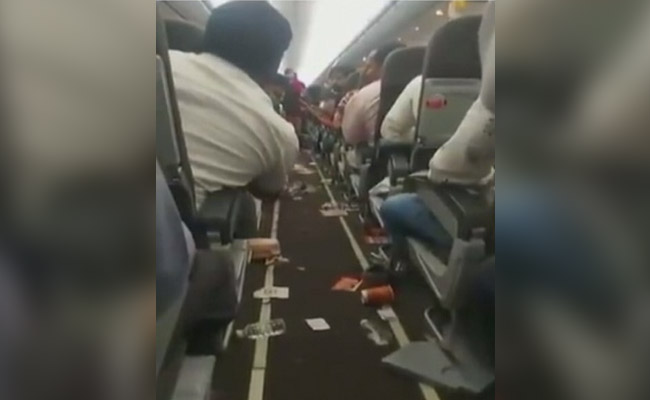 Video: Panic Inside SpiceJet Aircraft Amid Severe Turbulence