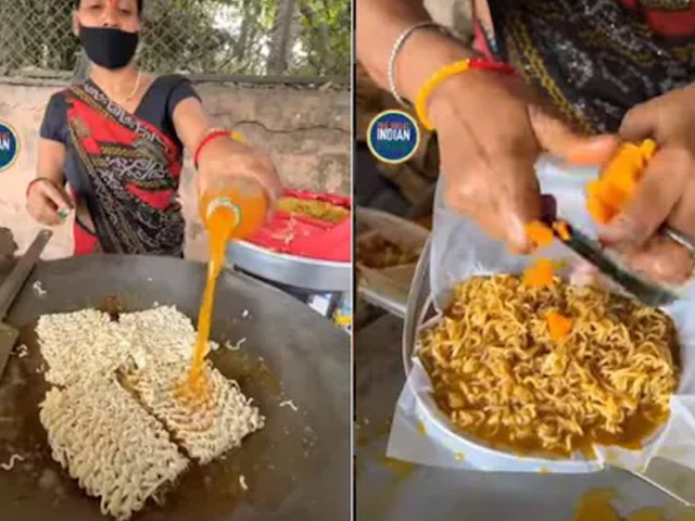 Mango Maggi का Video वायरल, आग बबूला हुए इंटरनेट यूजर्स ने कहा- 'अब दूसरे ग्रह में जाने का समय आ गया'