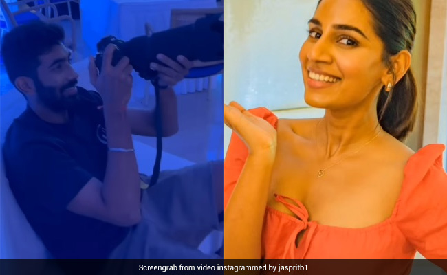 बीवी के लिए फोटोग्राफर बन गए बुमराह, ऐसी शानदार Photos खींचकर Wife को कर दिया खुश- Video