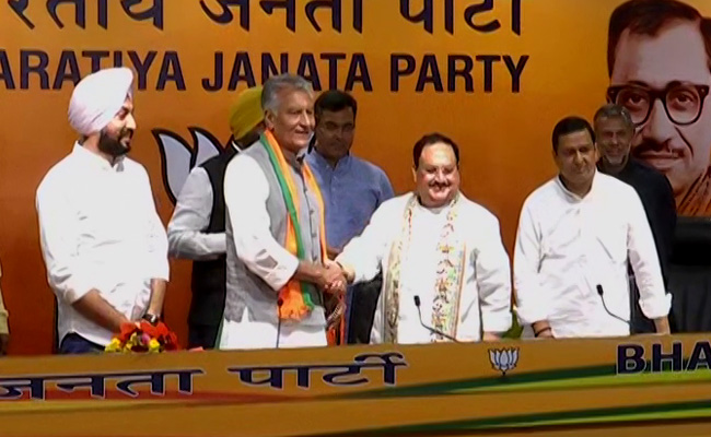 Sunil Jakhar Began Working For BJP Before Even Joining, Congress Alleges