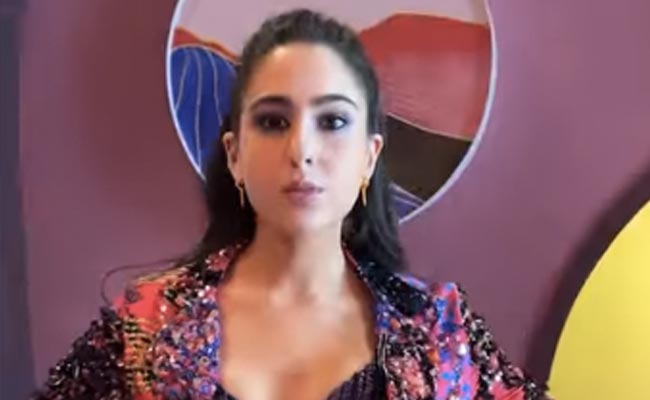 Sara Ali Khan In A Multi-Coloured Sequin Dress Has Left Us Absolute Speechless