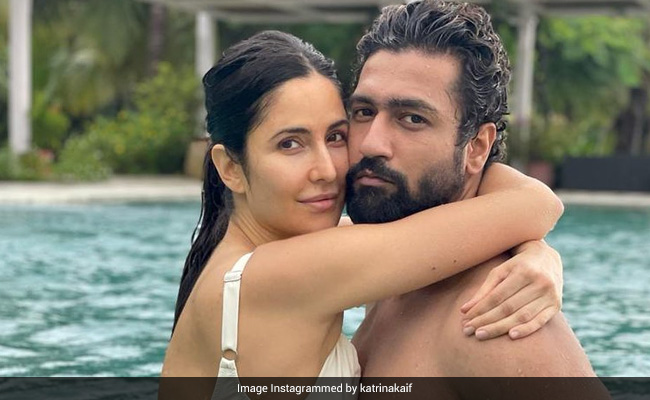 Katrina Kaif Holds Husband Vicky Kaushal Close As They Enjoy Pool Time. See Pic