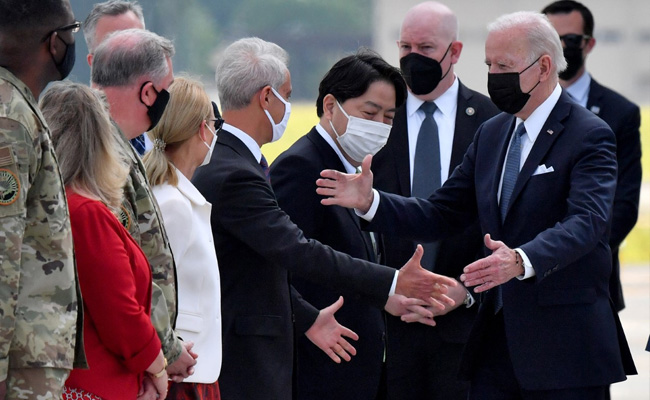 Biden Arrives In Japan Under North Korea's Nuclear Test Shadow