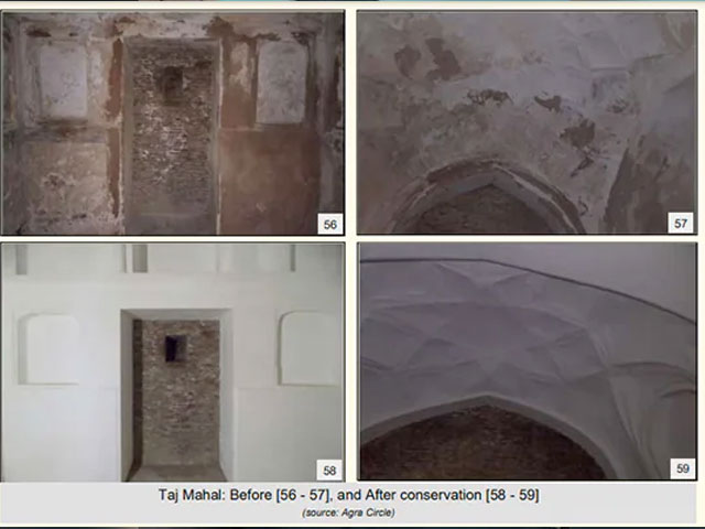 Pics Of Taj Mahal Rooms Emerge Amid Row Over "Locked Doors"