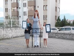 World's Tallest Woman Breaks Three More Guinness World Records World's Tallest Woman Breaks Three More Guinness World Records