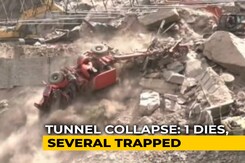 On Camera, Mountain Caves In Day After Jammu And Kashmir Tunnel Collapse On Camera, Mountain Caves In Day After Jammu And Kashmir Tunnel Collapse