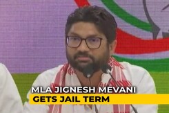 Released After Assam Arrest, MLA Jignesh Mevani Gets Jail Term in Gujarat Released After Assam Arrest, MLA Jignesh Mevani Gets Jail Term in Gujarat