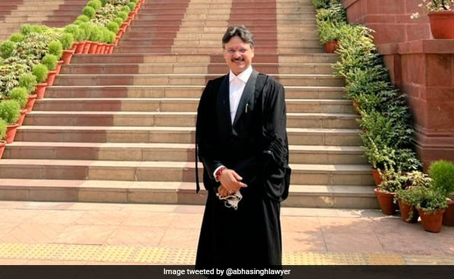 This BJP MLA Appeared As A Lawyer In The Supreme Court
