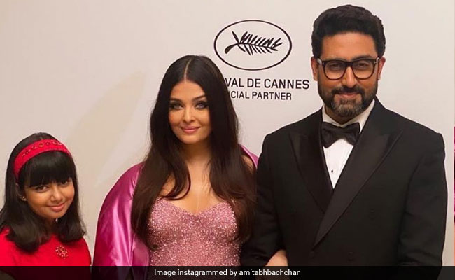 Amitabh Bachchan Is All Hearts For This Pic Of Aishwarya, Abhishek And Aaradhya From Cannes. See His Post
