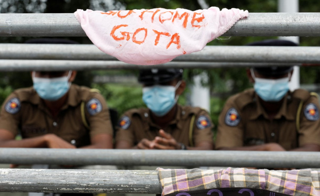 Sri Lanka's Anti-Government Protests Bring Schools, Businesses To A Halt