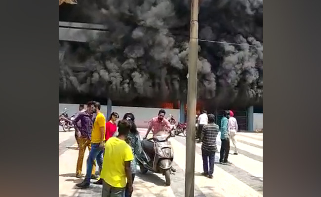 Video: Huge Cloud Of Smoke As Massive Fire Breaks Out At Punjab Hospital