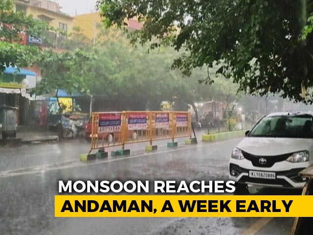 Monsoon Reaches Andaman And Nicobar Islands 6 Days Ahead Of Schedule