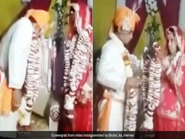 जयमाला के दौरान उतरी दूल्हे की पैंट को देख छूटी दुल्हन की हंसी, Video हंसा-हंसा के कर रहा है लोटपोट जयमाला के दौरान उतरी दूल्हे की पैंट को देख छूटी दुल्हन की हंसी, Video हंसा-हंसा के कर रहा है लोटपोट