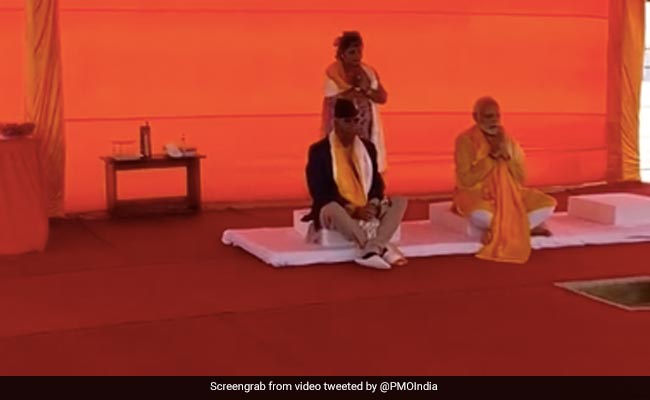 Watch: PM Modi Lays Foundation To Buddhist Heritage Centre In Nepal