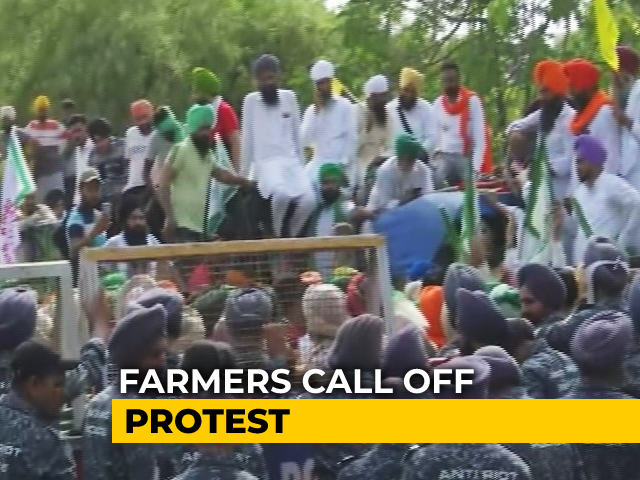 Punjab Farmers Call Off Protest After Meeting With Chief Minister Bhagwant Mann