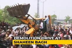 Bulldozers At Delhi's Shaheen Bagh, Site Of Citizenship Law Protests Bulldozers At Delhi's Shaheen Bagh, Site Of Citizenship Law Protests