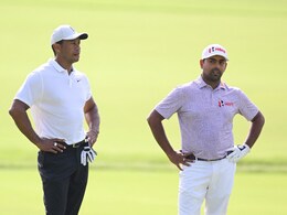 Indian Golf Star Plays Practice Round With Tiger Woods Ahead of PGA Championship