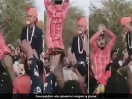 Viral Video: दूल्हे के आगे घोड़ी की गर्दन पर बैठ गया लड़का, किया ऐसा डांस हिल गए बाराती Viral Video: दूल्हे के आगे घोड़ी की गर्दन पर बैठ गया लड़का, किया ऐसा डांस हिल गए बाराती